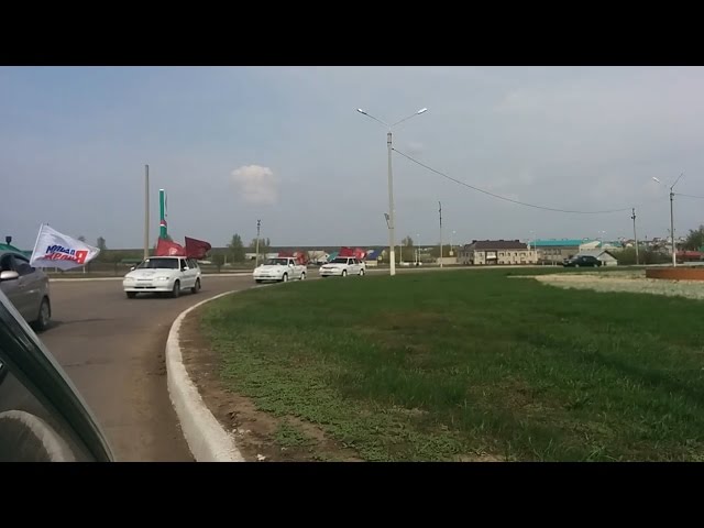 Героев чествовал кортеж