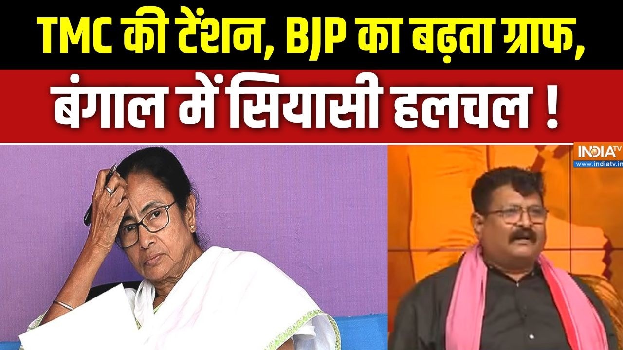 West Bengal Election 2026 : TMC की टेंशन, BJP का बढ़ता ग्राफ, बंगाल में सिया?