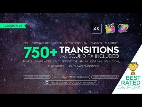 Apple Motion Template: Transitions and Sound FX   Bonus + Free Download