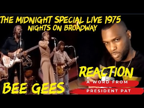 Bee Gees | Nights On Broadway | The Midnight Special LIVE 1975 | REACTION VIDEO