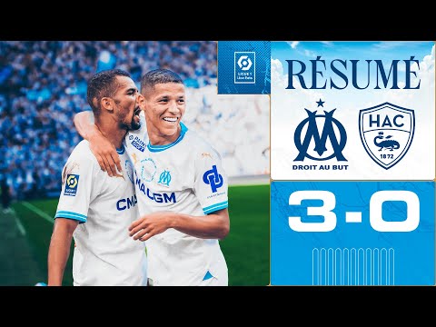 Olympique De Marseille 3-0 HAC Athletic Club Footb...