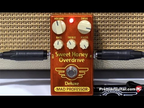 SNAMM '16 - Mad Professor Amplification Sweet Honey Overdrive Deluxe Demo
