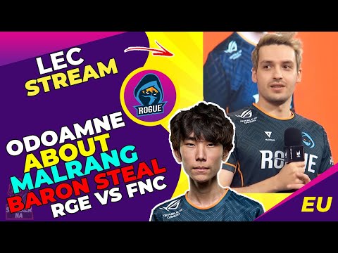RGE Odoamne Reacts to RGE Malrang EPIC Baron Steal