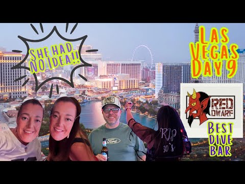 Las Vegas Birthday SURPRISE - EPIC Dive Bar, Vdara view & Big Wins