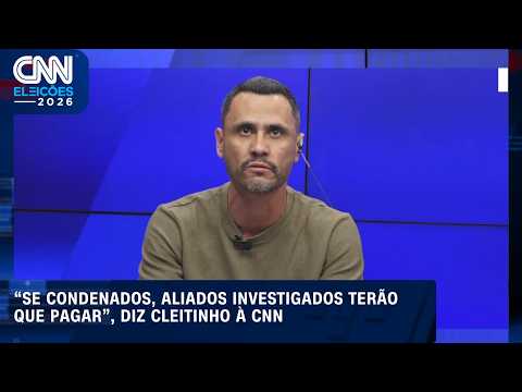 Cleitinho à CNN: Se condenados, aliados investigados vão ter que pagar | CNN ELEIÇÕES