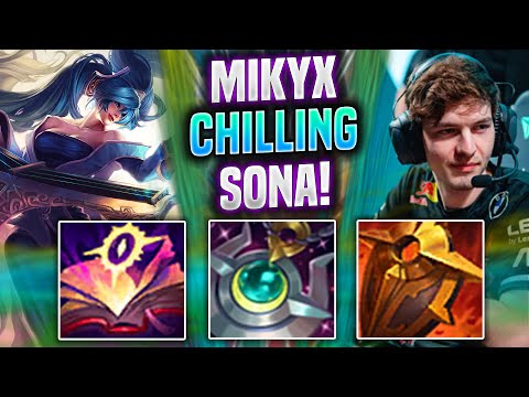 MIKYX CHILLING WITH SONA! - G2 Mikyx Plays Sona Support vs Pyke! | Season 2022