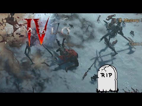 Diablo 4 Hardcore Death - "I Lagged"