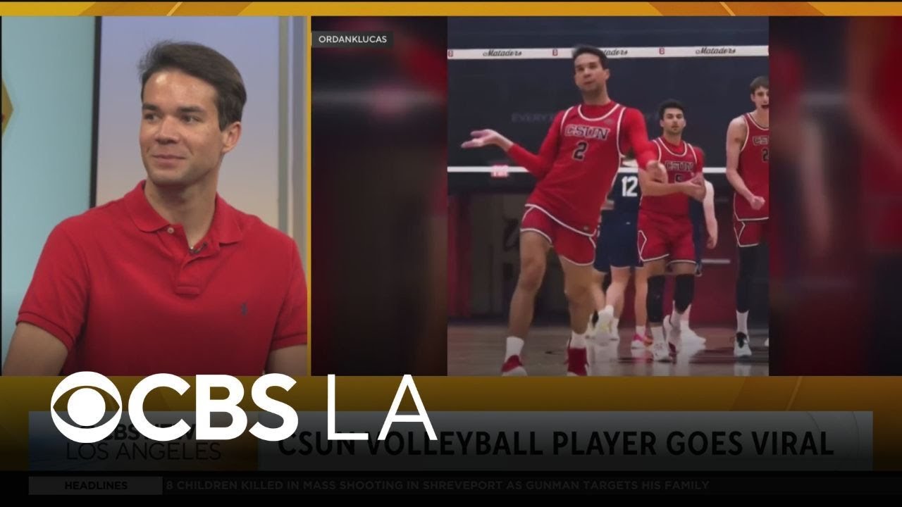 CSUN viral volleyball player talks about being his “authentic self” on the courts