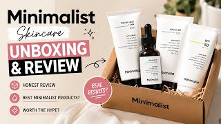 Download lagu Minimalist Skincare Unboxing & Honest Review 😍 | Worth the Hype? mp3