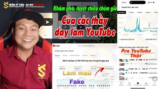 Cách phân biệt một kẻ chuyên đi chém gió làm màu, lùa gà và một Pro YouTube thật sự.