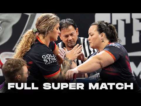GABI VASCONCELOS VS JOCELYNE BRISSON FULL MATCH | STRONGEST ARM ON EARTH EVW 19