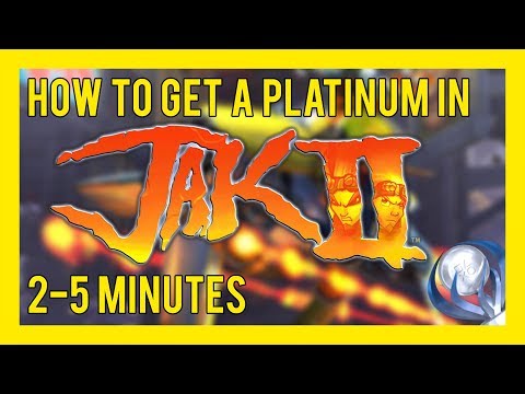 How to get the JAK II [PS4] platinum trophy in 2-5 minutes