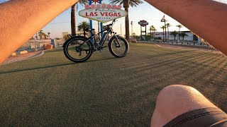 South Las Vegas Strip ebike shenanigans on the HAOQI Leopard Pro Fat Tire electric bicycle.