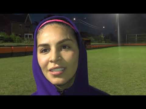 Yasaman Farmani after RUS Auvelais - Sporting de Charleroi on 16.07.2020