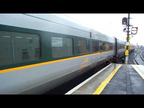 Irish Enterprise DVT 9001 (9004) Arriving at Connolly Station HD