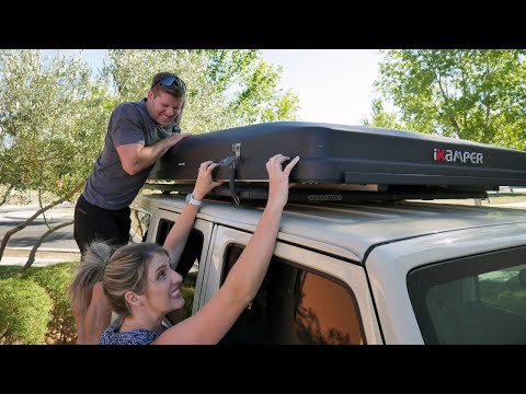 How To Close Bedding in Your iKamper Rooftop Tent