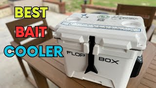 Best Portable Live Bait Cooler | Flop Box 10