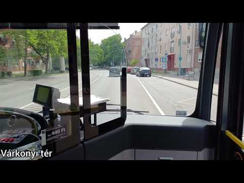 2024. 06. 20. Szolnok, utazás az 5-ös busszal üteg utcától Hunyadi János utcáig