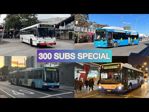 300 SUBS SPECIAL! Buses around Sydney 2