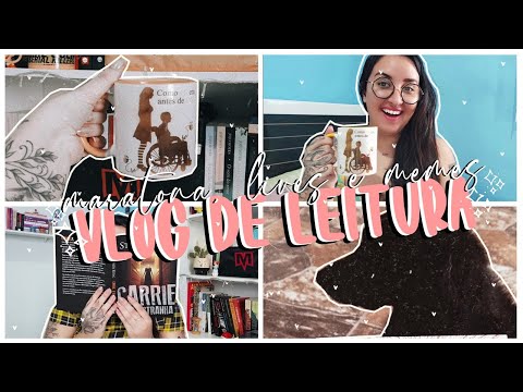 VLOG DE LEITURA #05 | maratona level up, muitas lives, tour da barata e muita amora | por Carol Sant