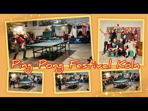Ping Pong Festival Köln - Kulturraum 405 - Seven to smoke - Tischtennis in Wohnzimmeratmosphäre