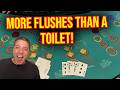 SO MANY BIG HANDS 600 BETS ON CRAZY 4 POKER IN LAS VEGAS