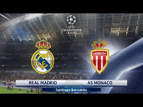 Real Madrid vs AS Monaco Champions League First Knockout