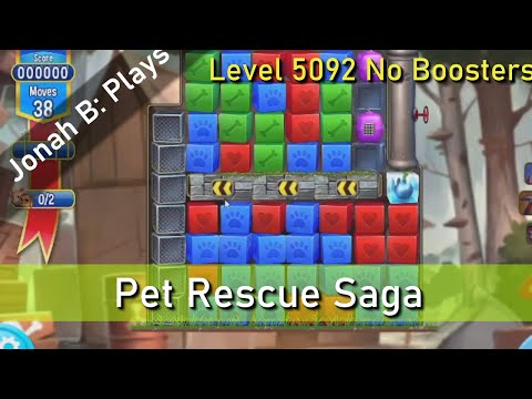 Pet Rescue Saga Level 5092 No Boosters