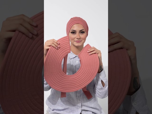 حجاب الشاطئ مع توربان