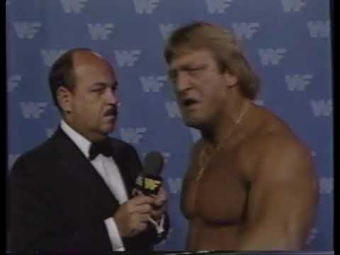 Paul Orndorff promo on Don Muraco Mr. Fuji - 5/10/1986 - WWF