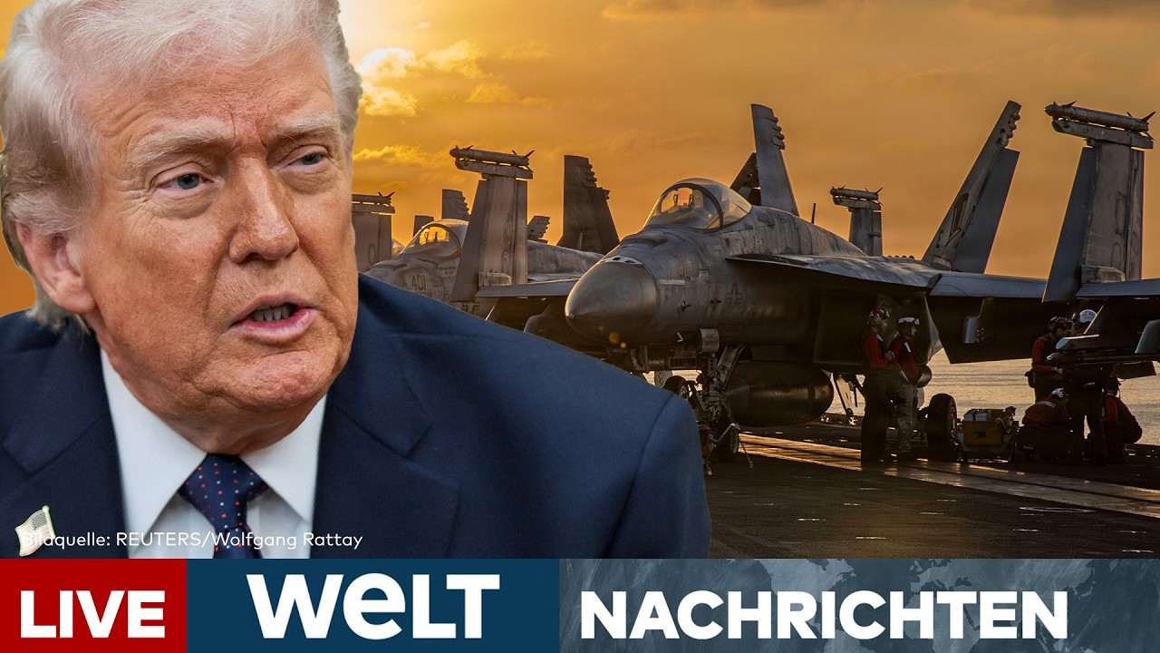 IRAN-KRIEG: "Extrem spektakulär!" Trump meldet "Soldat gerettet und in Sicherheit" | WELT LIVE