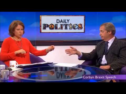 Nigel Farage Destroying Labour's Loony Soft Brexit