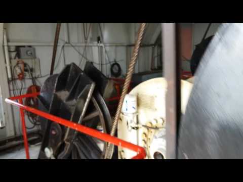 Mammoet Schiedam Quay crane winch home lifting capacity 250 ton