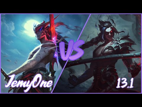 JemyOne - Yone vs Kayn TOP | EUW Platinum | Patch 13.1