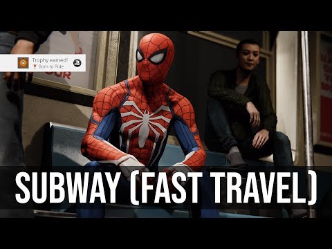 Born To Ride Trophy (Ride The Subway) - Marvel's Spider-Man PS4