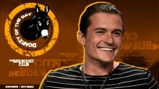 Donkey of the day - Orlando Bloom Justin Bieber fight - At The Breakfast Club Power 105.1