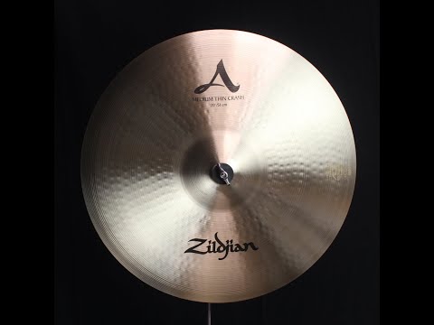 Zildjian 20" A Medium Thin Crash - 1995g (video demo) imagen 2