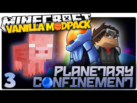 Minecraft Vanilla Mods | HEROBRINE ALIEN PIG | Planetary Confinement Multiplayer #3 (Vanilla Mod)