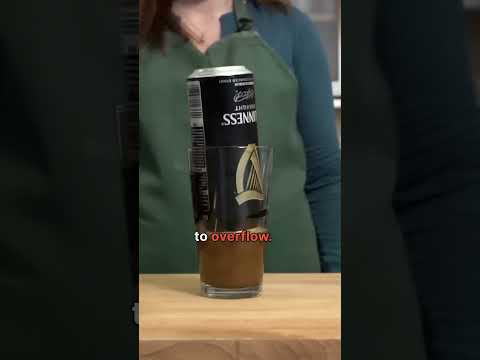 Do This For A Perfect Canned Guinness Pour #Guinness #Alcohol #Beer