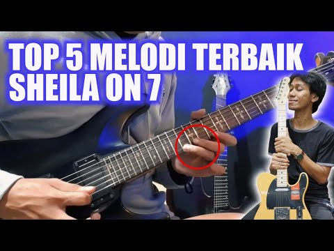 TOP 5 LEAD MELODY Sheila On 7 PALING ENAK BANGET | BONUS Backing Track ‼️