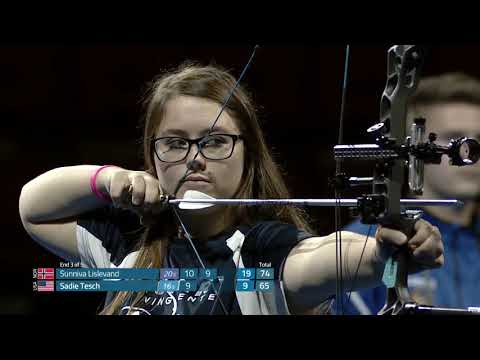 Lislevand (DEN) vs Tesch (USA) - Bronze poulies juniors Femmes | Nîmes 2018
