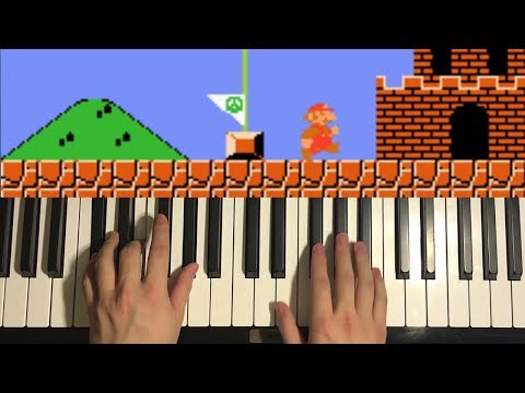 HOW TO PLAY - Super Mario Bros. - Level Complete (Piano Tutorial Lesson)