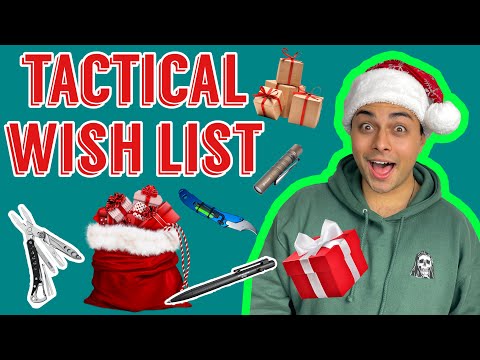 Tactical Gift Guide 2021 EDC Upgrade: Self Defense, Flashlights, & MORE! | MENS Wish List!