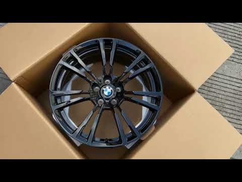 Piano black 21s forged BMW wheels