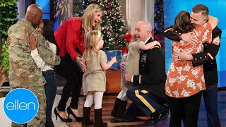 Best of Military Reunions on 'The Ellen Show'