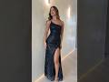 Black Sequin Formal Dress Model Formaldress Sequins Promdress Prom2025 Formalwear