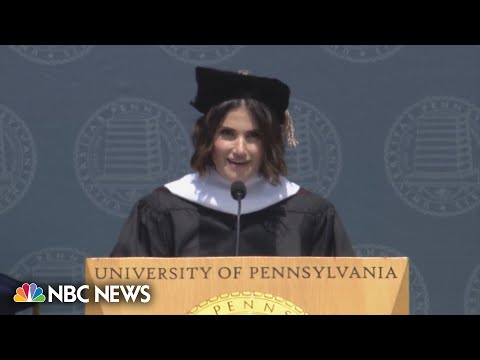 Idina Menzel | University of Pennsylvania’s commencement speech