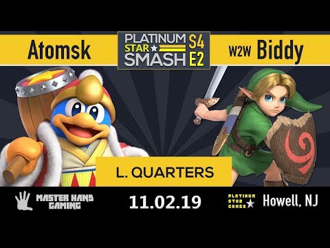 PSS S4:E2 - W2W | Biddy (Young Link) Vs. Atomsk (King Dedede, Little Mac)) - L Quarterfinals