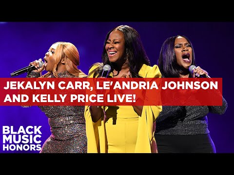Le'Andria Johnson , Kelly Price and Jekalyn Carr Honor Yolanda Adams | Black Music Honors 2019
