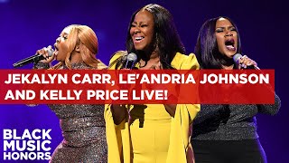 Le&#39;Andria Johnson , Kelly Price and Jekalyn Carr Honor Yolanda Adams | Black Music Honors 2019